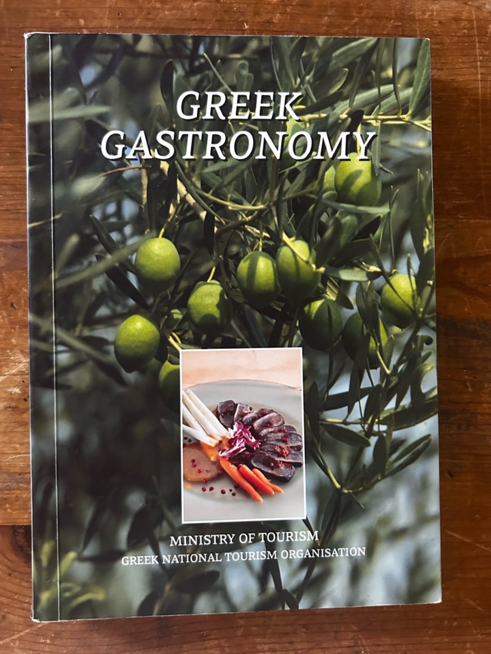 GREEK GASTRONOMY cookbook and culinary history.